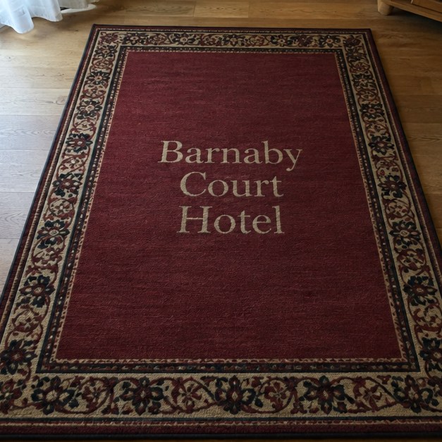 Custom area rugs — customer photo